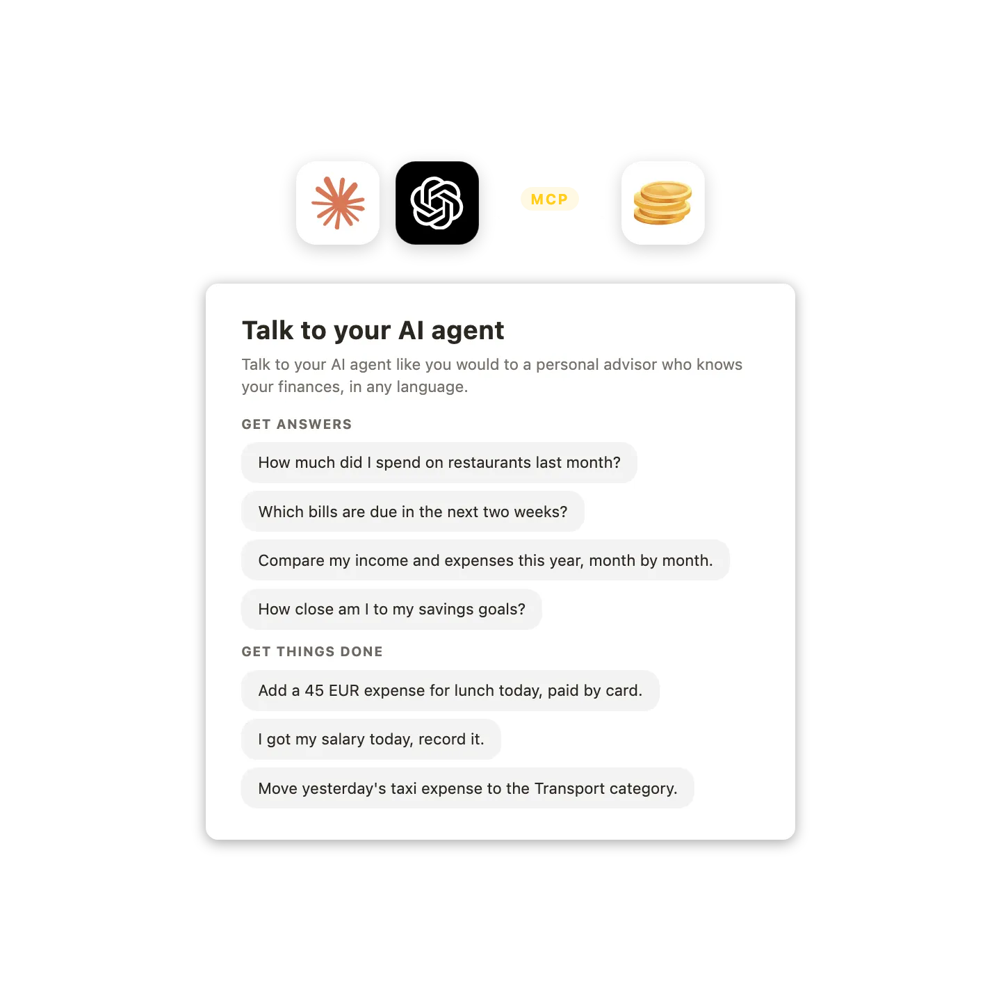 Connect your AI with MCP